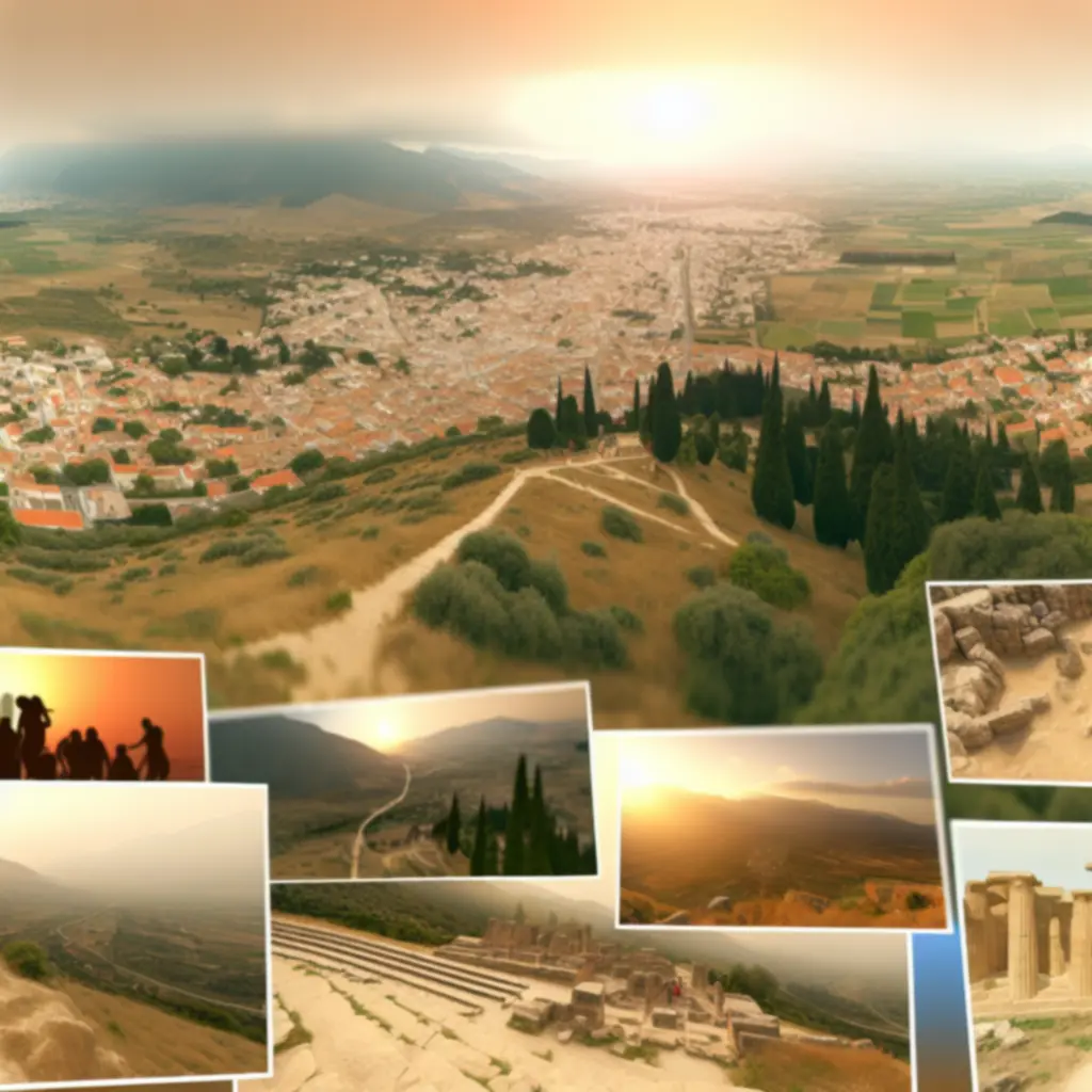 Szeroki widok na świat Portii: wzgórza, ruiny i ścieżki eksploracyjne